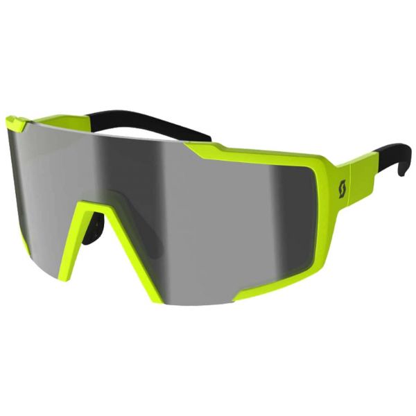 Scott Shield Compact LS Sunglasses yellow matt/grey light sensitive |Scott Scott | S | MERKEN | XSPO NL