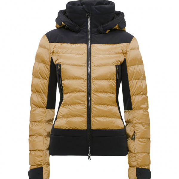 Toni Sailer dames ski jas CAYTLYN SPLENDID goud beige Dames Skikleding Skikleding Alpine Ski XSPO NL